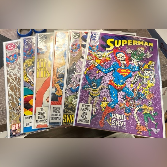 Superman Comics 66-71 - Picture 1 of 7